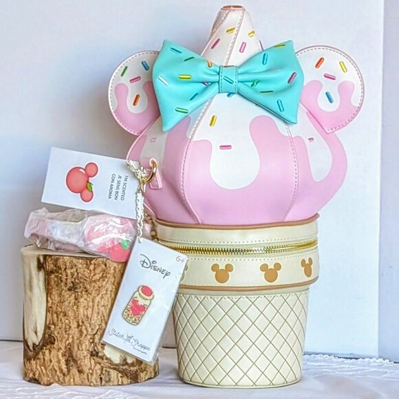 Loungefly Handbags - NWT Stitch Shoppe by Loungefly Ice Cream Crossbody Bag 🍦